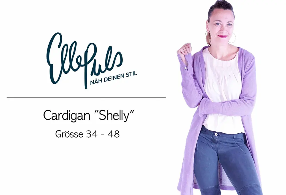 Cardigan Shelly EllePuls | einfach nähen lernen