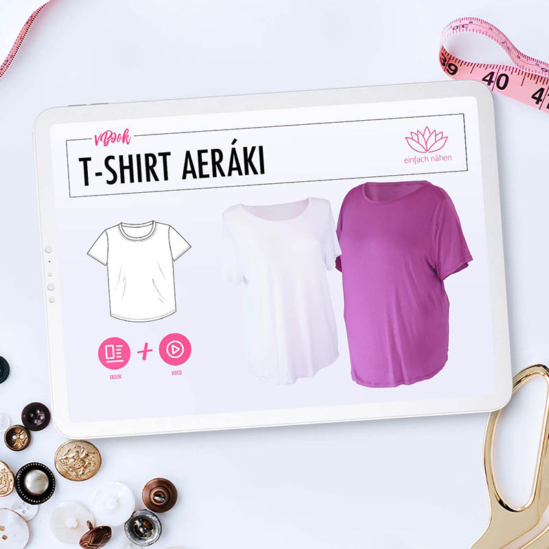 T-Shirt Aeráki | einfach nähen lernen