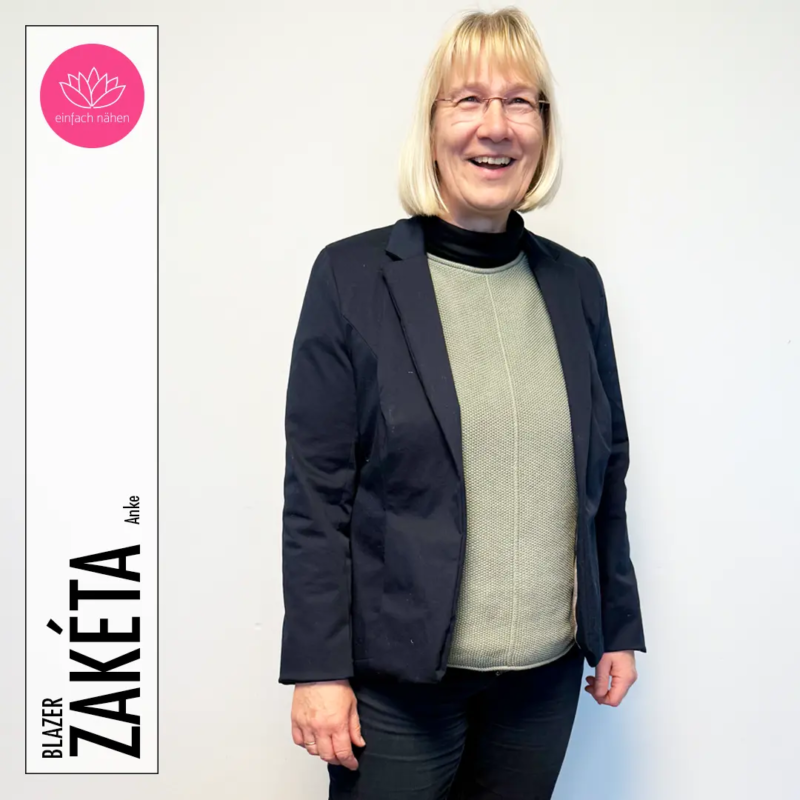 "Blazer Zakéta" Papierschnittmuster – Bild 4