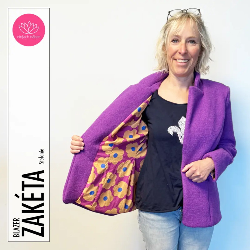 "Blazer Zakéta" Papierschnittmuster – Bild 5